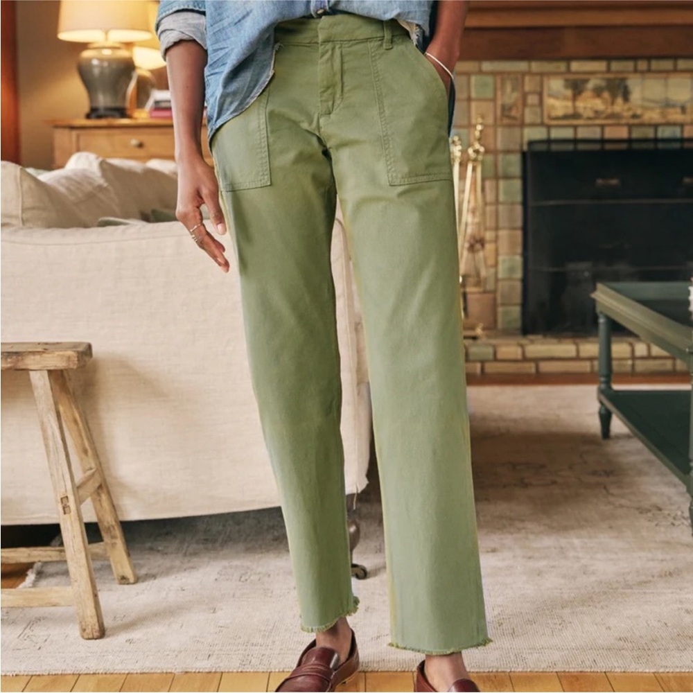Frank & Eileen Blackrock Utility Pant Size 6